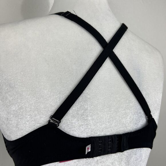 Pink Victoria's Secret Women 34C Black Padded Wired Wear Everywhere Push-Up - Picture 11 of 12